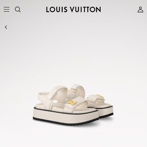 Louis Vuitton Sunset Platform Sandal